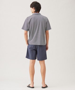 UNFILO MENS 【男女兼用】撥水 アクティブショーツ ネイビー