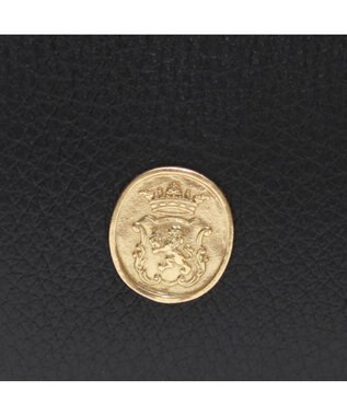 A.D.M.J. 【牛革】 クラシックアニルブリロ/サイドベルトトート25cm(ショルダーストラップ付) BK