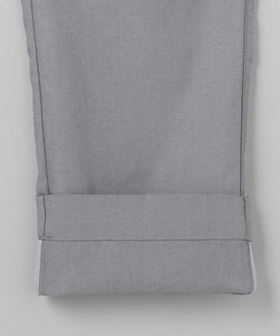 GOTAIRIKU チノ以上スラックス未満のドレス感【接触冷感/吸水速乾/ストレッチ】クールモーション コットンパンツ ライトグレー系