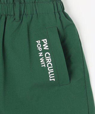 PW CIRCULUS 【WOMEN】ギャザリングショーツ ゴルフウェア レディース グリーン系