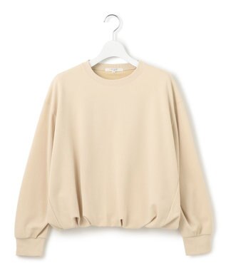 23区 【SLOW/一部店舗限定】ライトダンボール バルーン スウェット アイボリー系