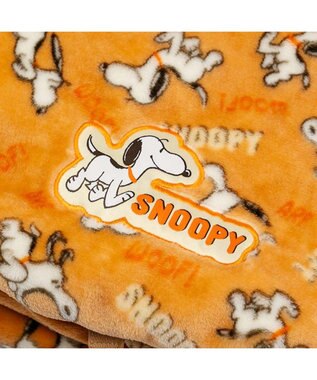 PET PARADISE スヌーピー 遠赤外線 筒型 寝袋 《てくてく》 Ｌ オレンジ