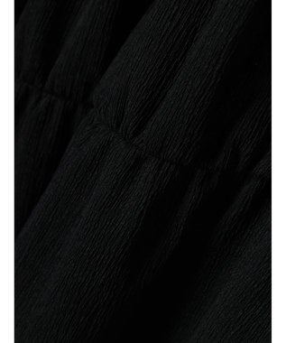 Green Parks カットソー異素材ドッキングワンピース Gray