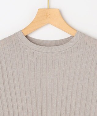 組曲 L 【先行予約】ライトラメニット アンサンブル グレージュ系