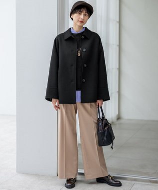 23区 S 【滝沢眞規子さん着用/VERY掲載】CANCLINI ベーシック シャツ ブルーストライプ