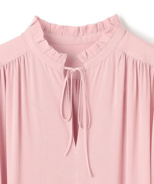 BEIGE， 【洗える】MUSCARI / ソフトシルクスキッパードレス Old Rose