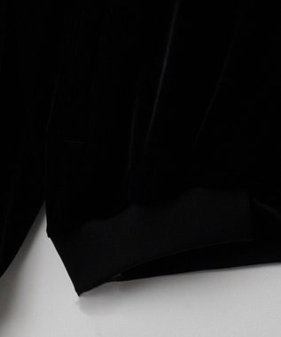 WEGO ベロアライントラックジャケット ブラック