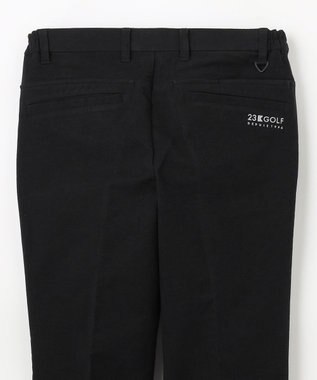 23区GOLF 【MEN】ストレッチ起毛パンツ ブラック系