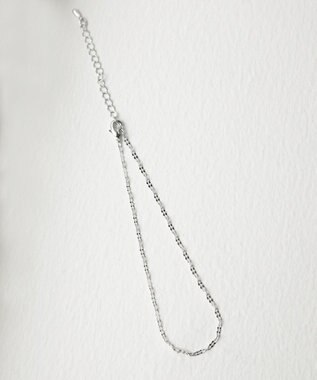 Tiaclasse 【選べるデザイン】チェーンアンクレット シルバーC