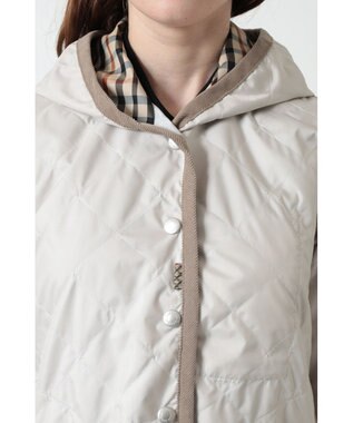 DAKS DAKS×LAVENHAM フーディブルゾン グレー