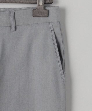 GOTAIRIKU チノ以上スラックス未満のドレス感【接触冷感/吸水速乾/ストレッチ】クールモーション コットンパンツ ライトグレー系