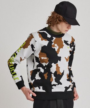 PW CIRCULUS 【MEN】ピント柄ニット