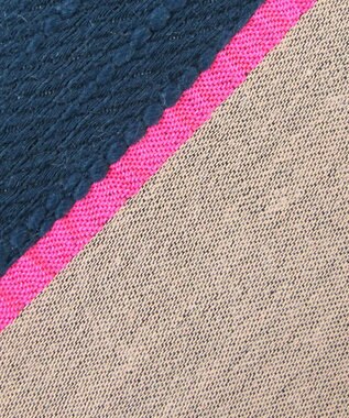 POLS 播州織 ネクタイ ネイビー