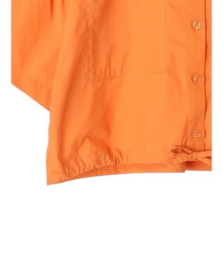 Green Parks ＫＢＦ　ショート丈ミリタリーシャツ Orange