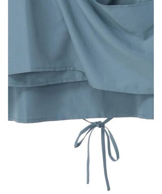 Green Parks レイヤード風ビスチェブラウス Blue