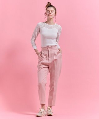 TOCCA 【chayさん着用】LOVING HEART ニットトップス アイボリー系