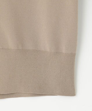 組曲 【洗える・6色展開】CANDYボタン 半袖カーディガン トープ系