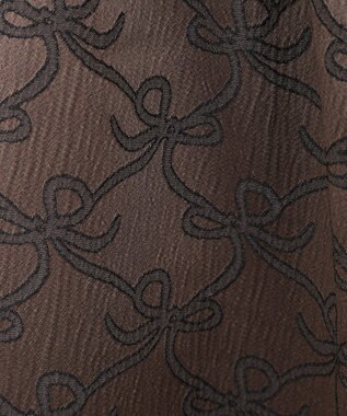 Green Parks ・ＳＵＧＡＲ　ＳＰＯＯＮ　リボンジャカードパンツ Brown