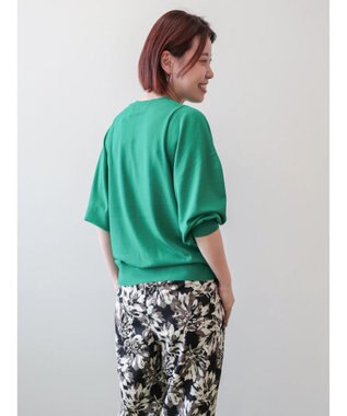 AMERICAN HOLIC ドルマンハイゲージニットプルオーバー Green