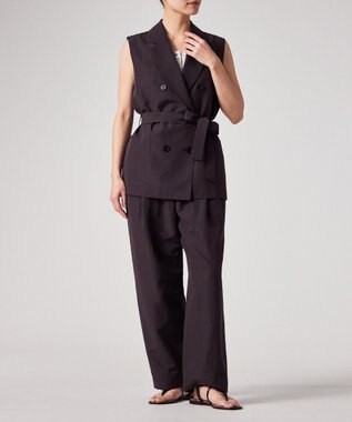 Paul Smith リネンミックス ジレ ライラック