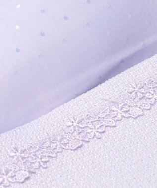 ANY KIDS ノーカラー ボレロジャケット ラベンダー