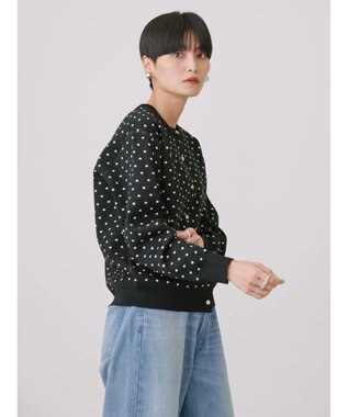 AMERICAN HOLIC エコカルットＤｏｔクルーネックカーディガン Dot