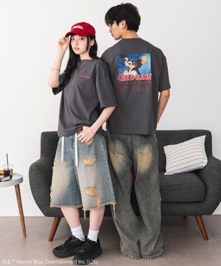WEGO 【トムとジェリー/グレムリン/バットマン/ユニセックス着用ITEM/SMLサイズ展開】キャラクターズグラフィックT1（SS） 柄9