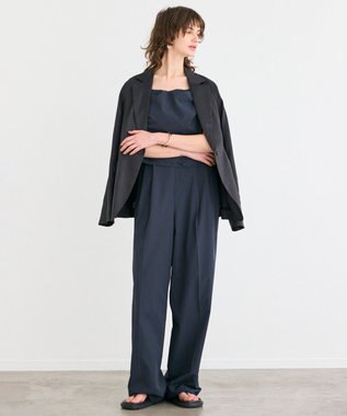 BEIGE， 【接触冷感/UVカット/洗える・anan 2451号掲載】YANN / オフショルダーオールインワン Black