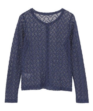 AMERICAN HOLIC レースカーディガン Navy