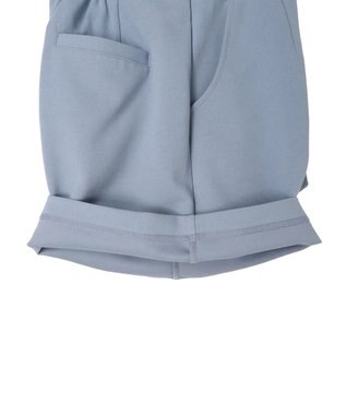 earth music&ecology カットツイルショートパンツ Grayish Blue