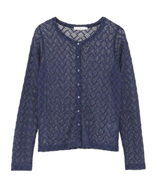 AMERICAN HOLIC レースカーディガン Navy