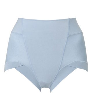 BRADELIS New York 【BRADELIS NewYork peace】綿混楽々ハイウエストショーツ24 サックスブルー