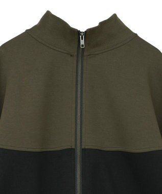 YECCA VECCA 【上下着用可能】2wayインバーテッドライトブルゾン Khaki