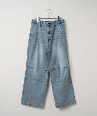 WEGO デニムパラシュートパンツ デニム中濃加工色