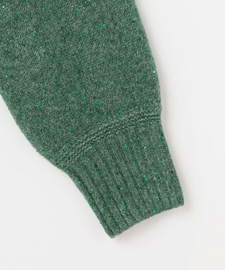 ANY スパンコールニット グリーン