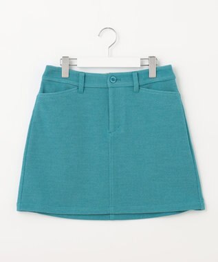 23区GOLF 秋冬の暖か定番スカート！【WOMEN】クロスサーモツイル 台形スカート ピーコックグリーン系