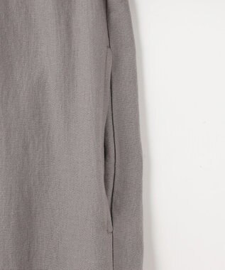 23区 【SLOW/一部店舗限定】ブライトリネン シャツ ワンピース ライトグレー系