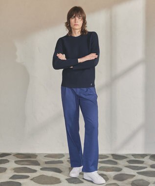 23区GOLF 【23Fondation/WOMEN】ワイドパンツ スカイブルー系