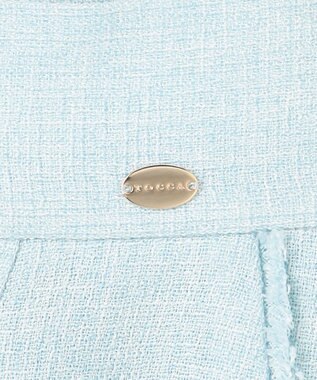 TOCCA 【八木アリサさん着用】【消臭】FROST MIST TWEED パンツ スカイブルー系5