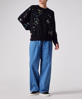 Paul Smith Winter Swirl Lapin ブラックレザー スニーカー ブラック