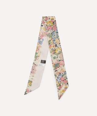 LIBERTY. ウォーターカラー ソープ シルクリボネット ピンク