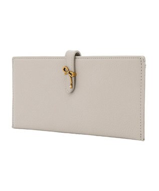 LANVIN en Bleu リュバン 薄マチ長財布 ベージュ