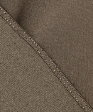 ICB 【洗える】タイプライタージャージー 8分袖ドルマンスリーブカットソー カーキ系