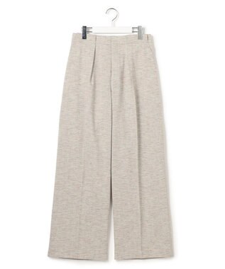 23区 L 【先行予約】リネンライクブッチャー ワイドパンツ ライトグリーン