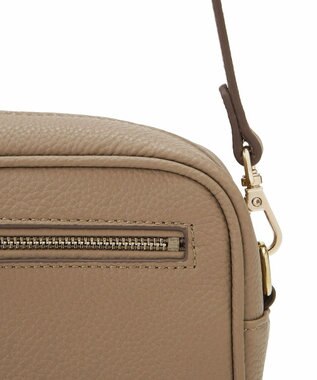 TOPKAPI 【TREASURE TOPKAPI】シュリンクレザー スクエア 2way ショルダー バッグ グレージュ