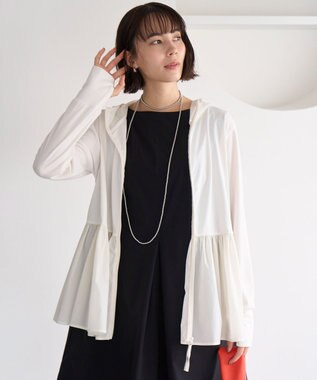 UNFILO ペプラムフーディラッシュガード[2024年版] オフ