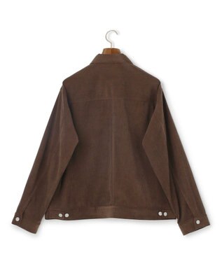 J.PRESS MEN 【WEB・一部店舗限定】トリコットコーデュロイ トラッカージャケット ブラウン系