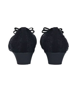 Bridget Birkin ＜2E＞【Bridget Birkin Walk】グログランリボン切替ウォーキングパンプス ブラック