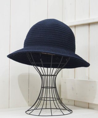 石田製帽 エコリウール混 丸ダウンクロッシェ