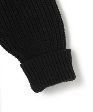 JOSEPH HOMME 【HIGH GRADE LINE】カベツイスト ニットコート ブラック系